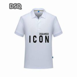 Picture of DSQ Polo Shirt Short _SKUDSQShortPolom-3xl25t0120139